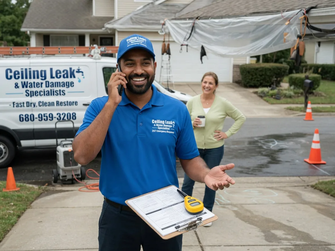 Ceiling Leak Cleanup Mansfield, SD FAQs