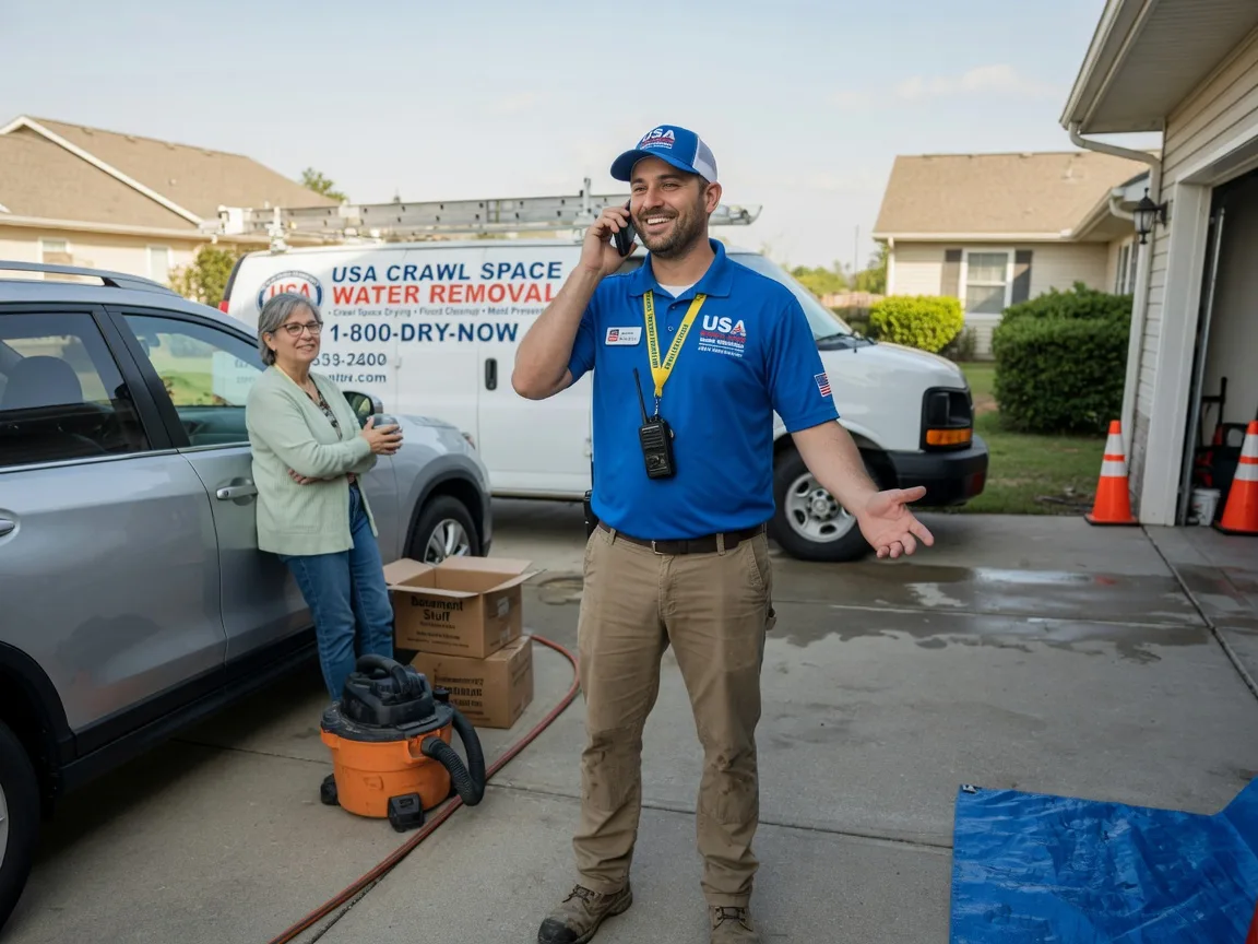 Crawl Space Water Removal Mansfield, SD FAQs
